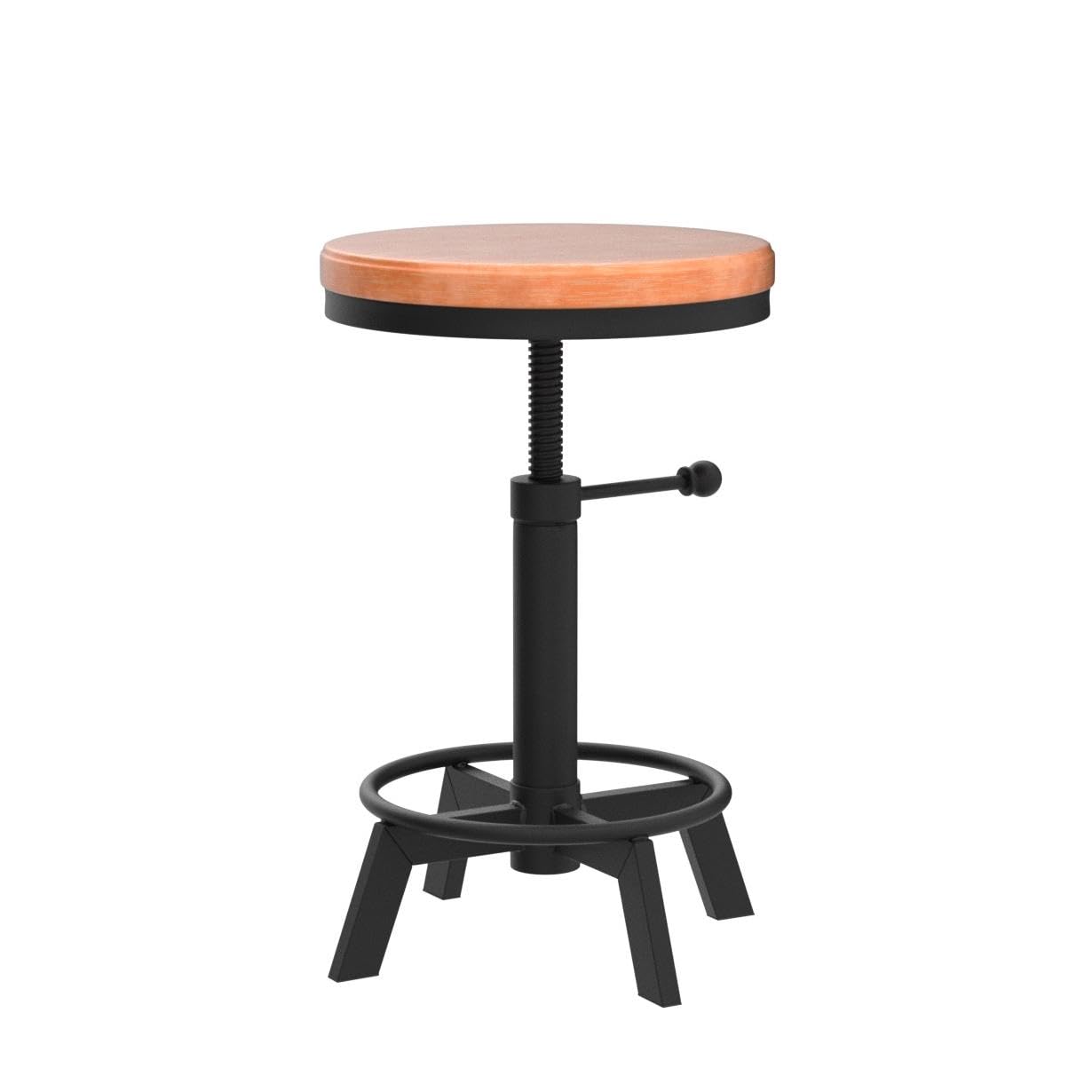 Amazon｜2個セット インダストリアルバースツールカウンター高さ椅子